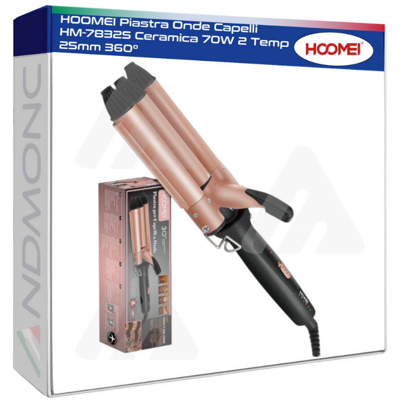 Hoomei HM-7832S Hair Waver – 70 W, 25 mm