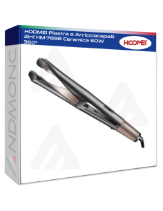 Hoomei HM-7898 2-in-1 Ceramic Hair Straightener – 60 W