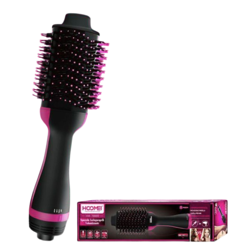 Hoomei HM-7888R Hot Air Styling Brush – 1200 W