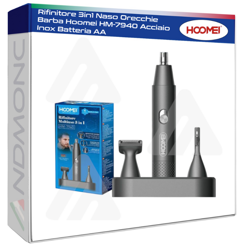 Hoomei HM-7940 3-in-1 Nose & Ear Trimmer