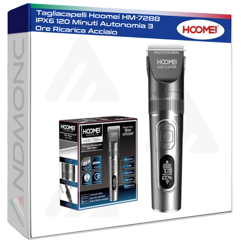 Hoomei HM-7288 Hair Clippers – IPX6