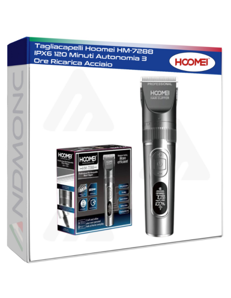 Hoomei HM-7288 Hair Clippers – IPX6