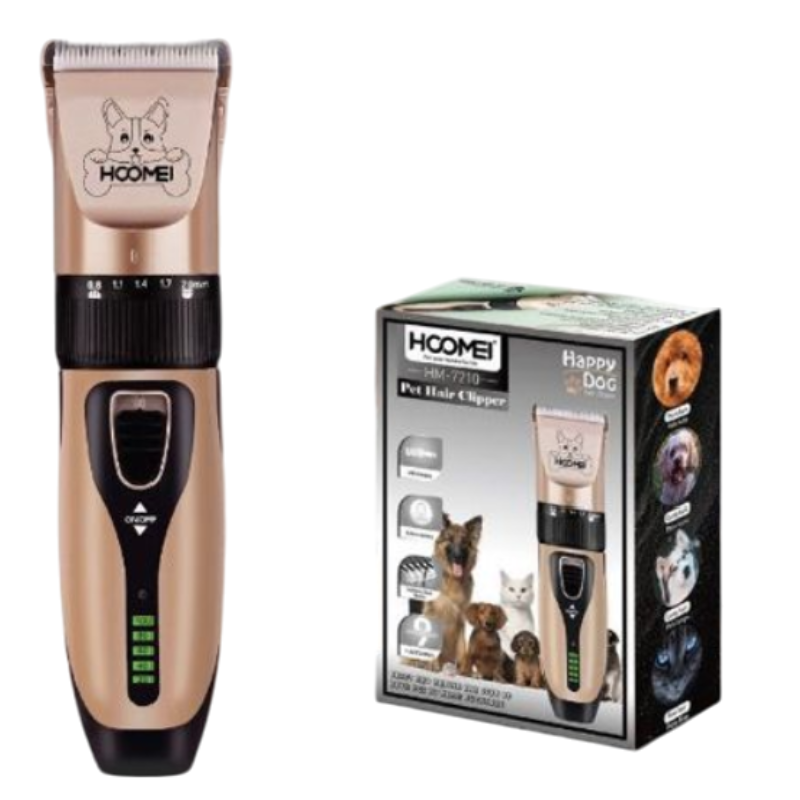 Hoomei HM-6124 Rechargeable Pet Clippers
