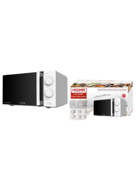 Hoomei HM-5268W Microwave Oven – 700 W, 20 L