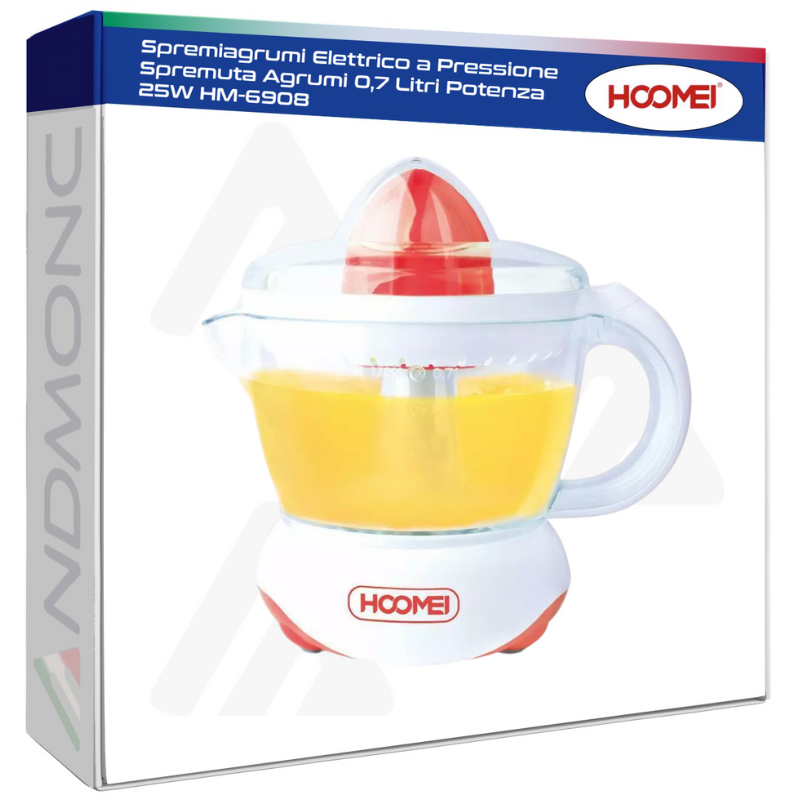 Hoomei HM-6908 Citrus Juicer – 25 W, 0.7 L