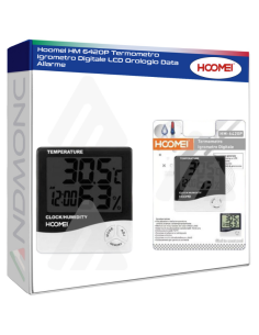 Hoomei HM-6420P Digital Thermometer & Hygrometer