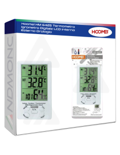 Hoomei HM-6425 Digital Thermometer & Hygrometer