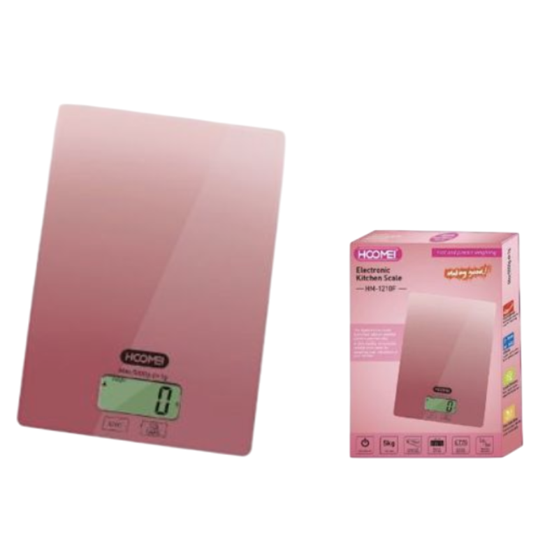 Hoomei HM-1210F Kitchen Scale – Pink