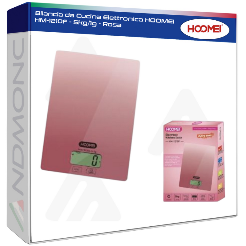 Hoomei HM-1210F Kitchen Scale – Pink