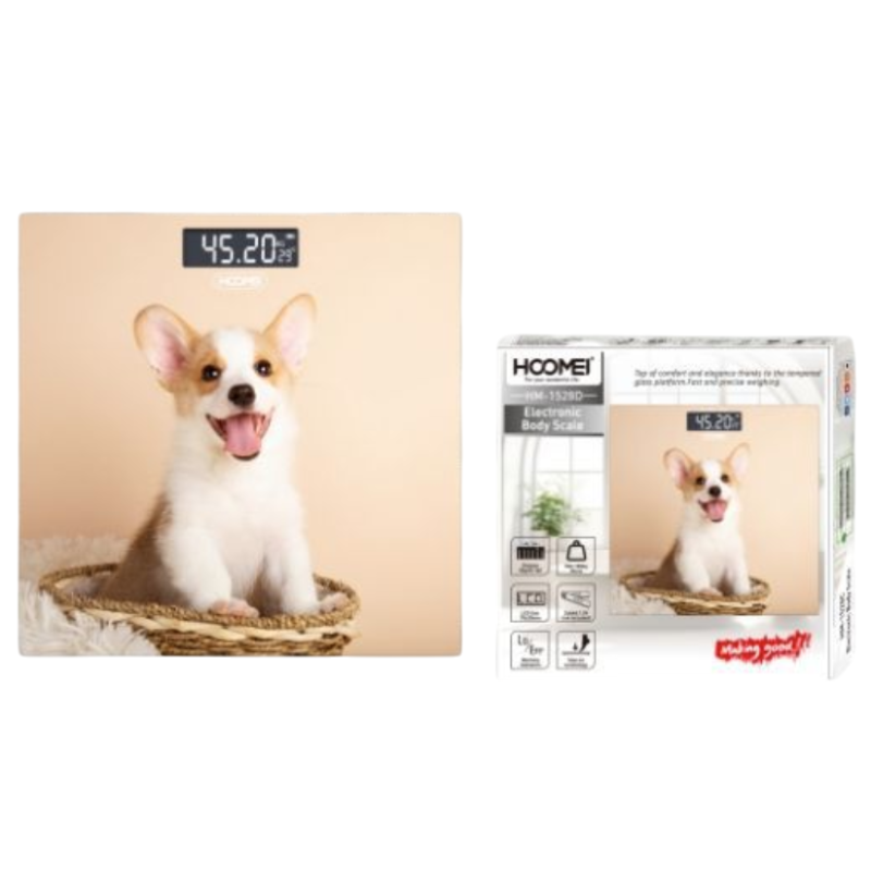 Hoomei HM-1528D Digital Bathroom Scale – 180kg