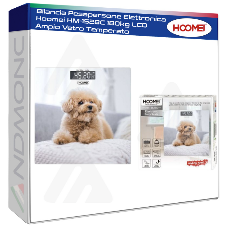 Hoomei HM-1528C Bathroom Scale – 180kg