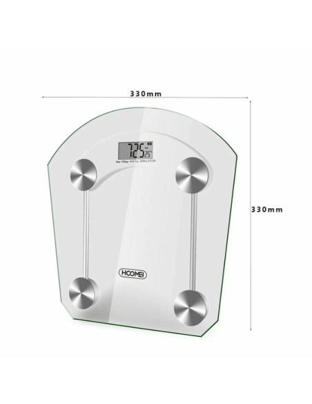Hoomei HM-1512 Bathroom Scale – 180Kg