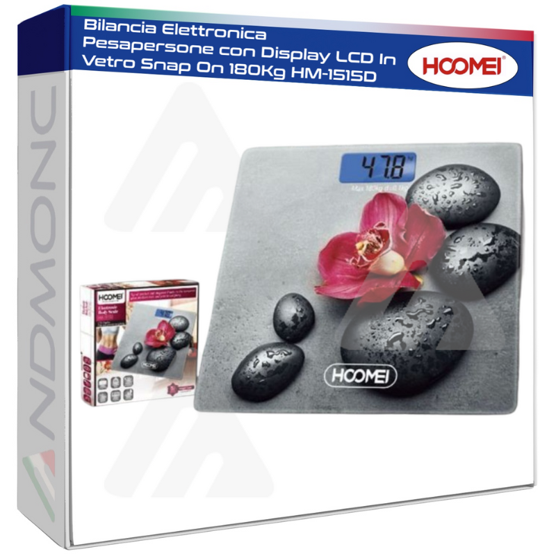 Hoomei HM-1515D Bathroom Scale – 180Kg