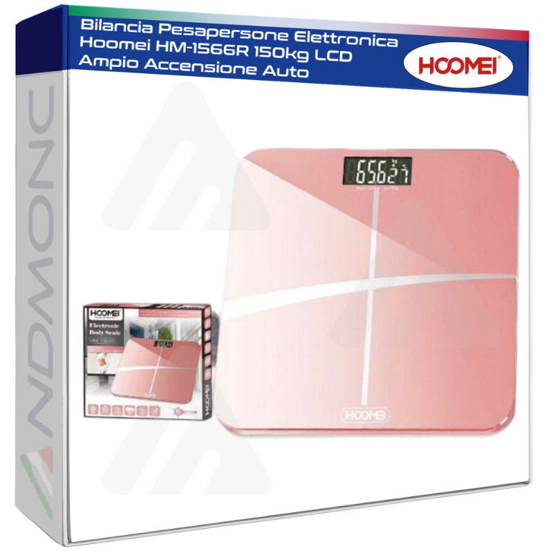 Hoomei HM-1566R Bathroom Scale – 150kg