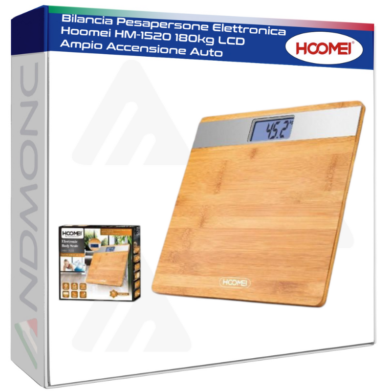 Hoomei HM-1520 Bathroom Scale – 180kg