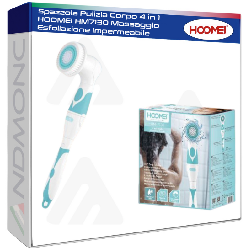 Hoomei HM7130 4-in-1 Body Cleansing Brush
