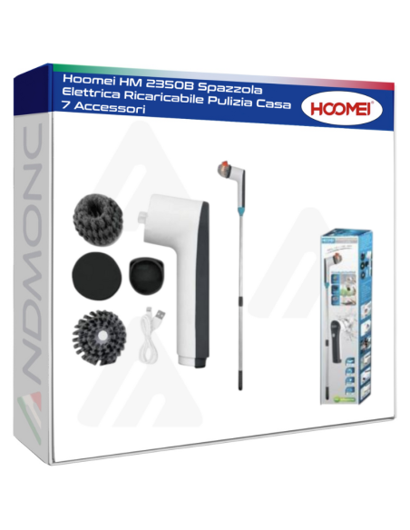Hoomei HM-2350B Rechargeable Electric Cleaning Brush