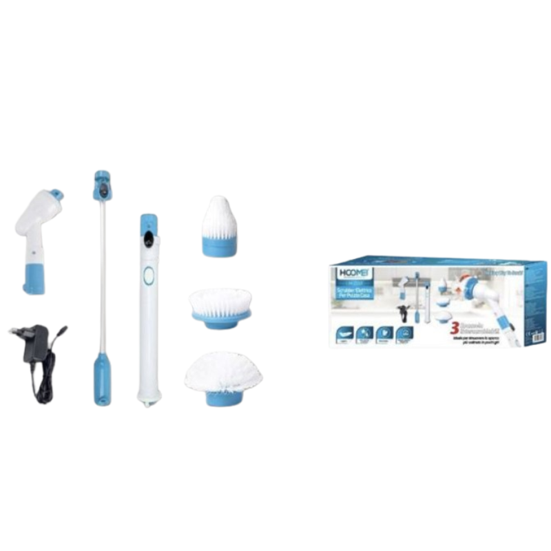 Hoomei HM-2330T 3-in-1 Rechargeable Electric Cleaning Brush