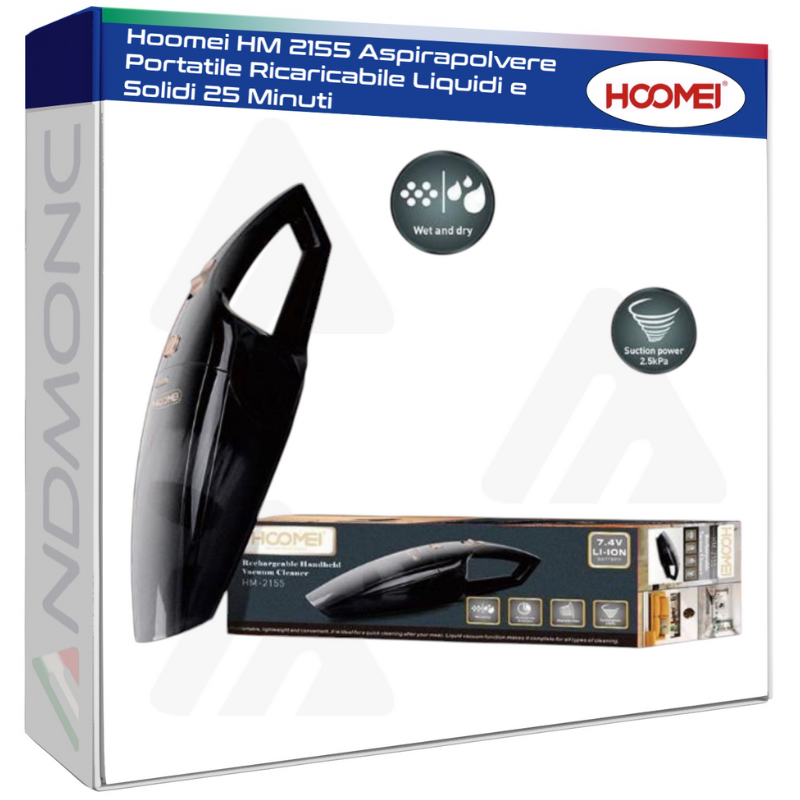 Hoomei HM-2155 Rechargeable Vacuum Cleaner
