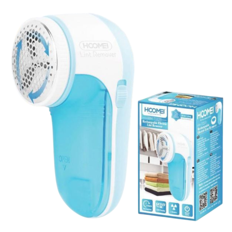 Hoomei HM-7332B Rechargeable Fabric Shaver