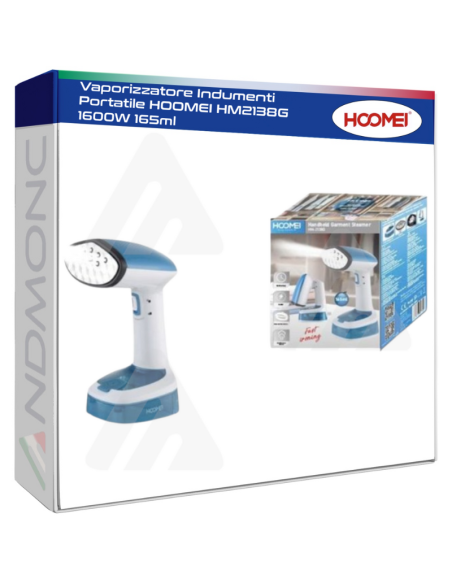 Hoomei HM2138G Garment Steamer – 1600 W, 165 ml