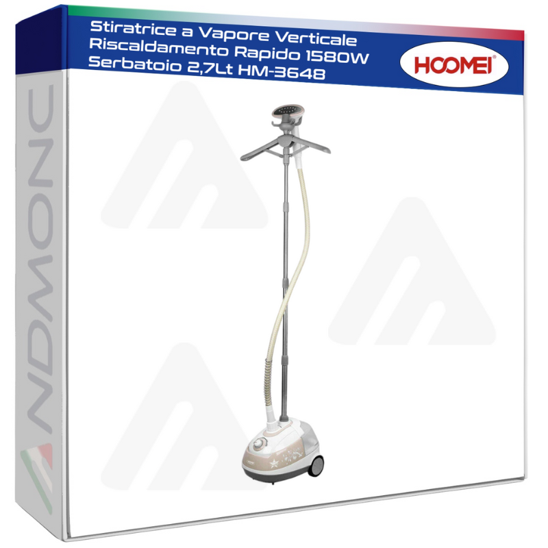 Hoomei HM-3648 Garment Steamer – 1580 W, 2.7 L