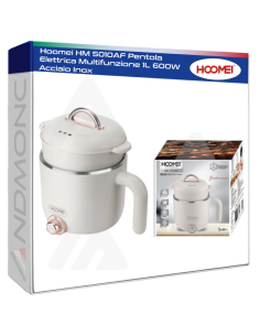 Hoomei HM-5010AF Electric Cooking Pot – 600 W, 1 L