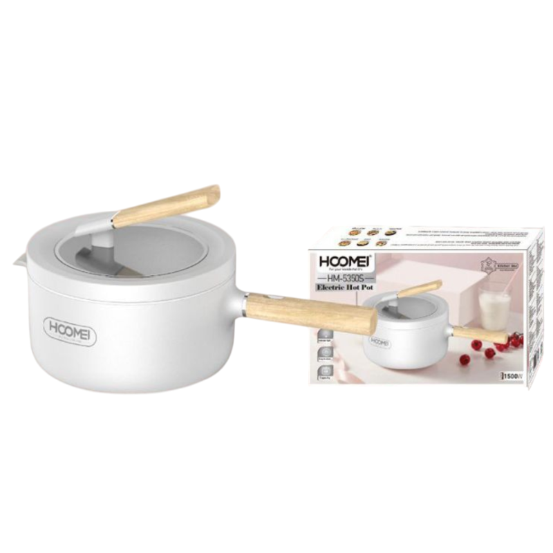 Hoomei HM-5350S Electric Cooking Pot – 1500 W, 4 L