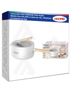 Hoomei HM-5350S Electric Cooking Pot – 1500 W, 4 L