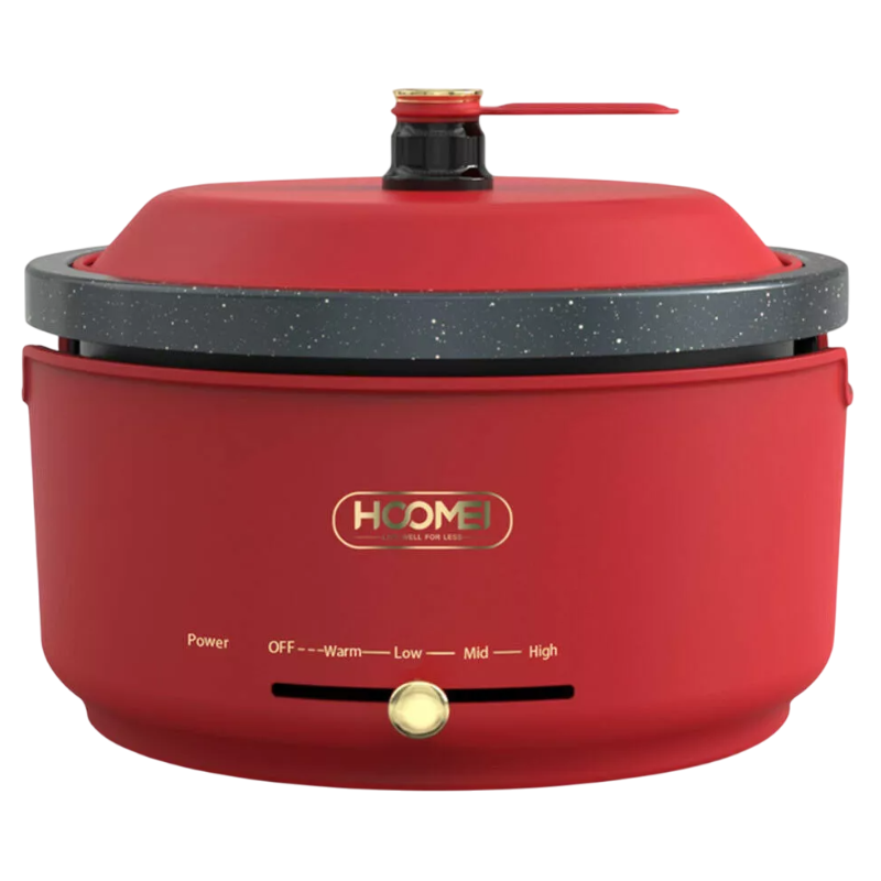 Hoomei HM-5348 Electric Cooking Pot – 1300 W, 5 L