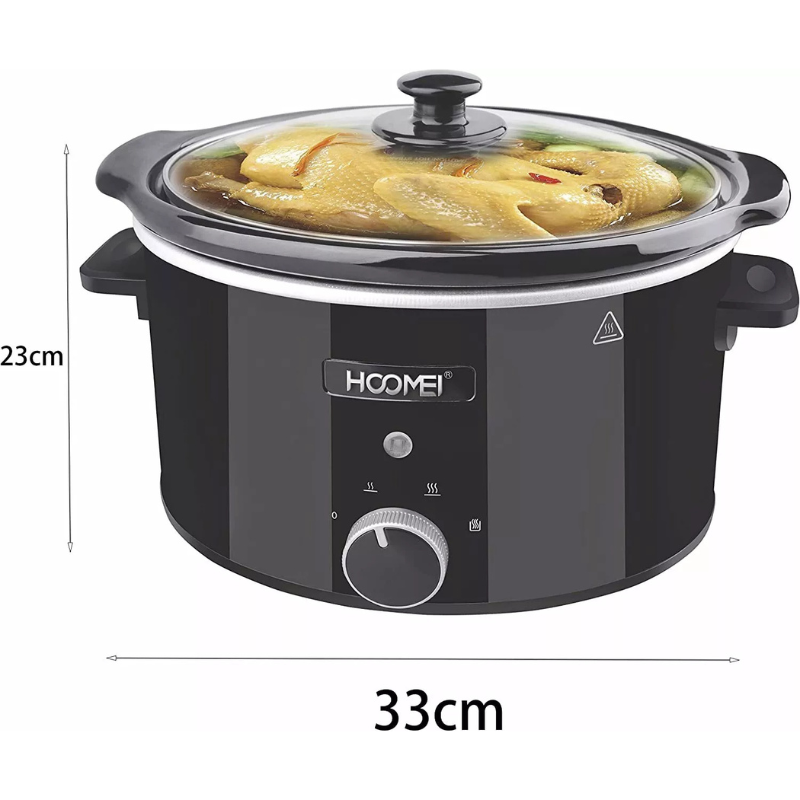 Hoomei HM-5340 Slow Cooker – 200 W, 3.5 L