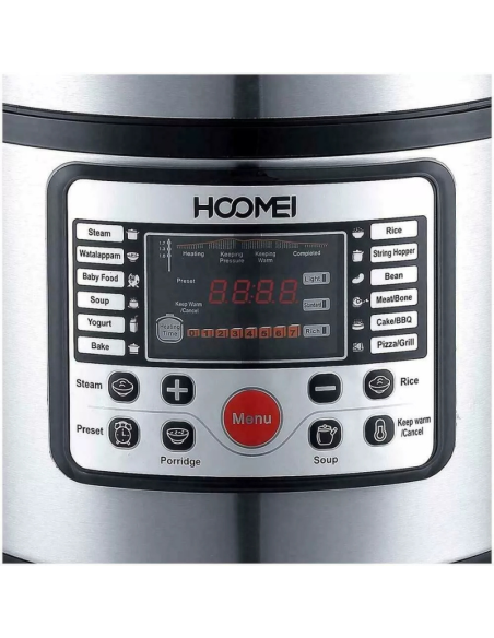 Hoomei HM5322 Pressure Cooker – 900 W, 5 L