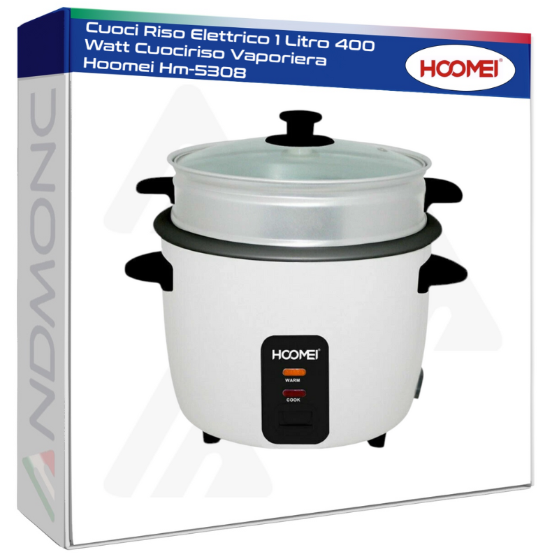 Hoomei HM-5308 Rice Cooker – 400 W, 1 L