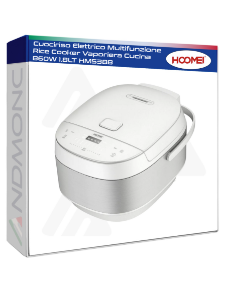 Hoomei HM5388 Rice Cooker – 860 W, 1.8 L