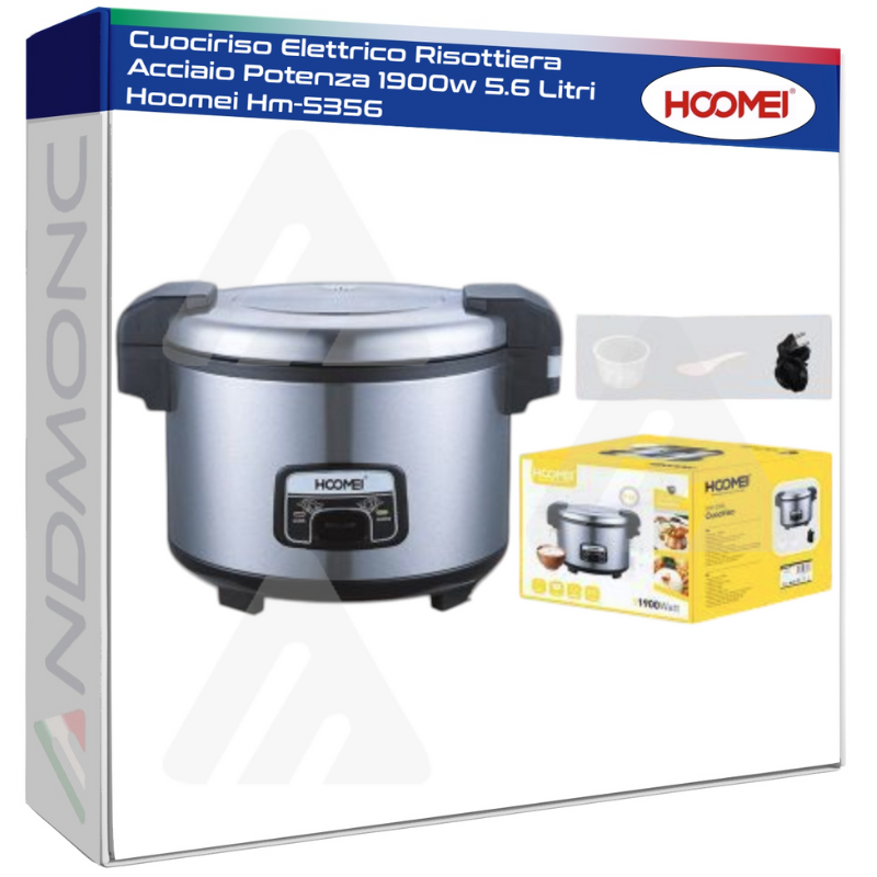 Hoomei HM-5356 Rice Cooker – 1900 W, 5.6 L