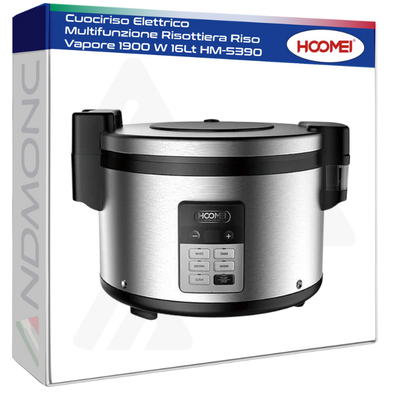 Hoomei HM-5390 Rice Cooker – 1900 W, 16 L
