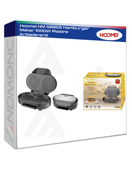 Hoomei HM-5885S Burger Maker – 1000 W