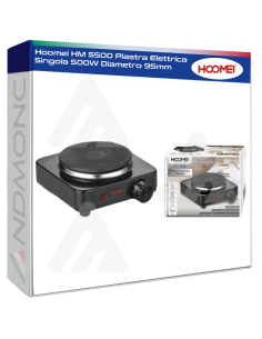 Hoomei HM-S500 Electric Hot Plate – 500 W, 95 mm