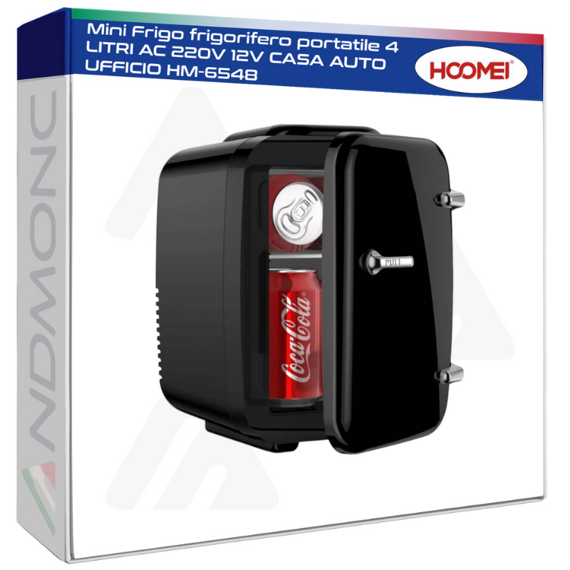 Hoomei HM-6548 Mini Fridge – 4 L, 220 V, 12 V