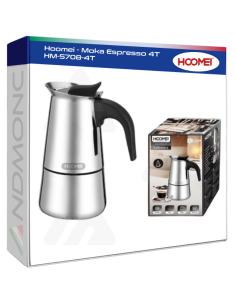 Hoomei HM-5708-4T Moka Pot