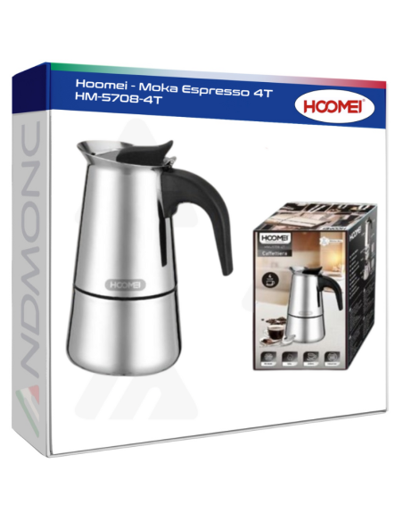 Hoomei HM-5708-4T Moka Pot