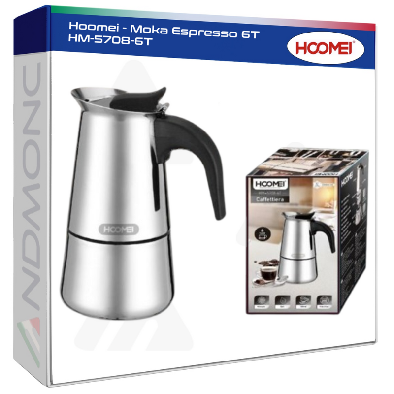 Hoomei HM-5708-6T Moka Pot