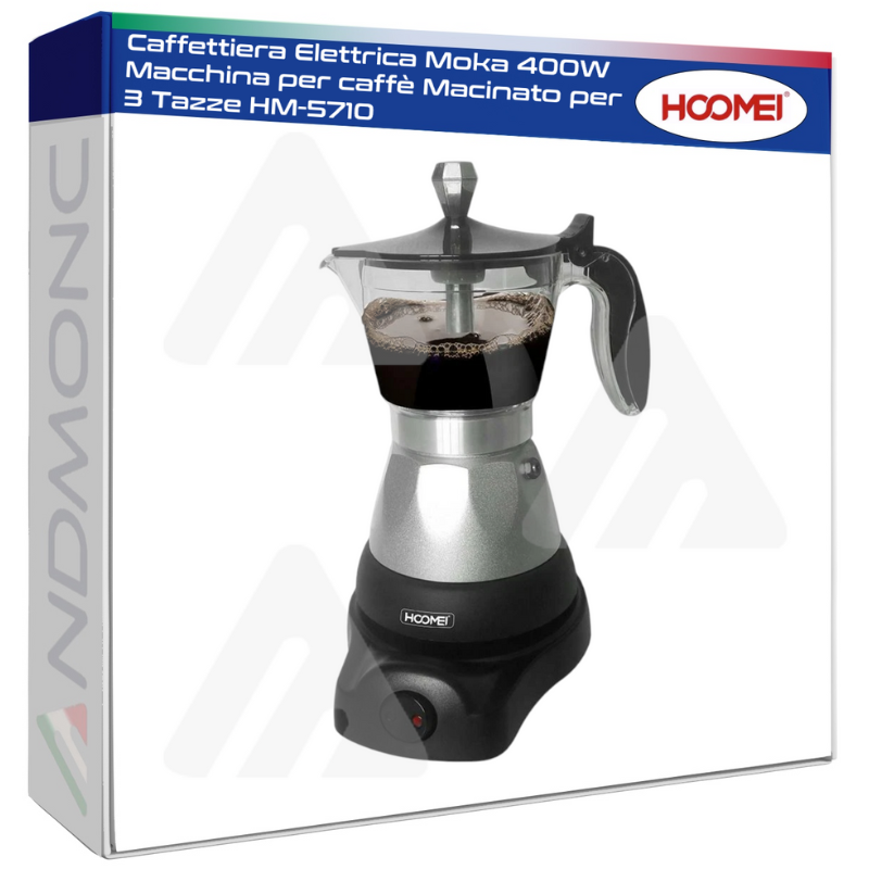 Hoomei HM-5710 Moka Pot – 400 W