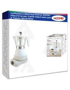 Hoomei HM-5710W Moka Pot – 400 W