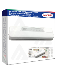 Hoomei HM-6175W Vacuum Sealer – 110 W, 32 cm