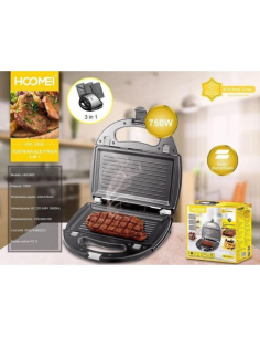 Hoomei HM-5860S Sandwich Maker – 800 W 2