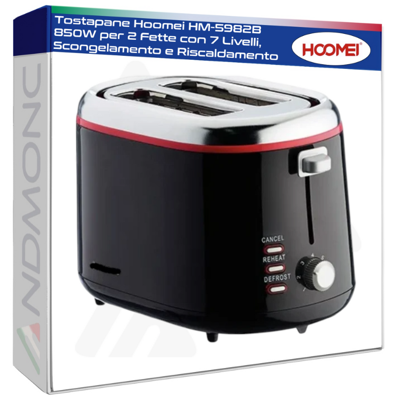 Hoomei HM-5982B Toaster – 850 W