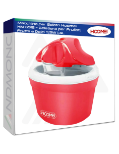 Hoomei HM-6512 Ice Cream Maker – 15 W, 1.4 L