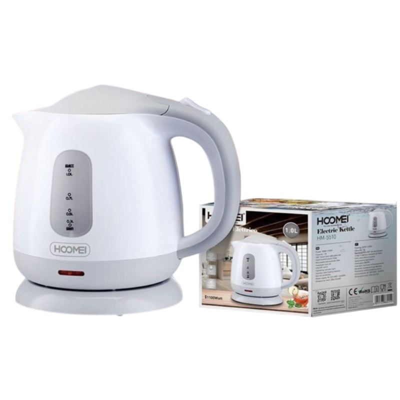 Hoomei HM-5510 Electric Kettle – 1100 W, 1 L