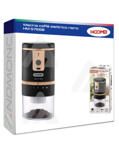 Hoomei HM-5766B Coffee Grinder – Black
